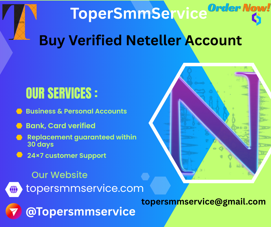 Buy Verified Neteller Account Buy Verified Neteller Account