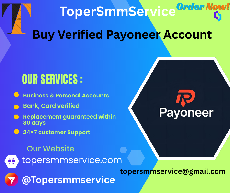 Buy Verified Payoneer Account Buy Verified Payoneer Account