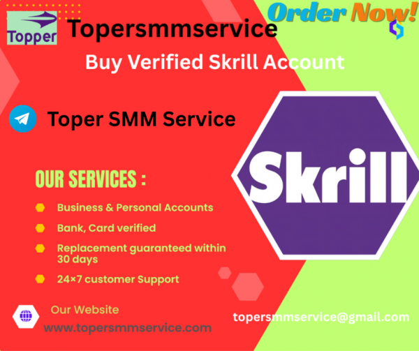Buy Verified Skrill Account
