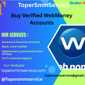 Buy Verified WebMoney Accounts