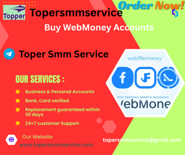Buy Verified WebMoney Accounts