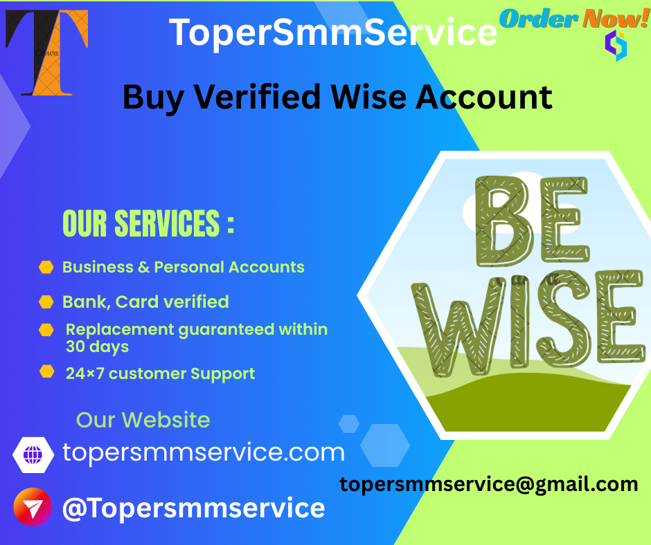 Buy Verified Wise Account Buy Verified Wise Account